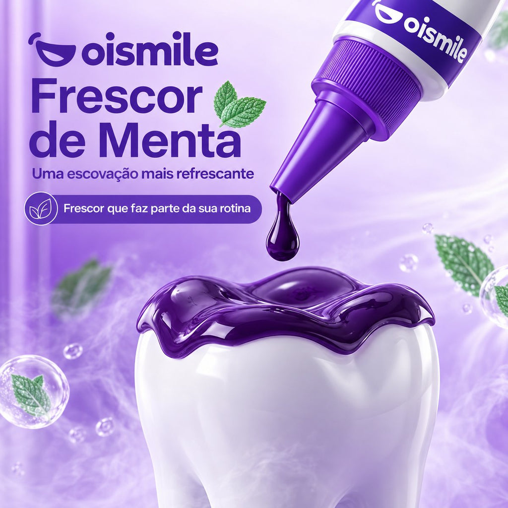 Creme Dental Roxo Clareador – Frasco Dosador 30 g