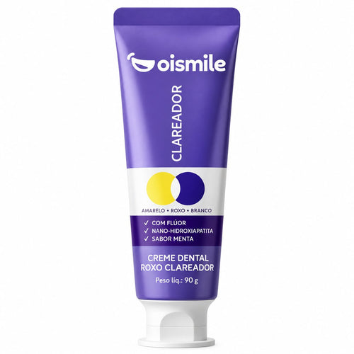 Creme Dental Roxo Clareador – Oferta de Lançamento